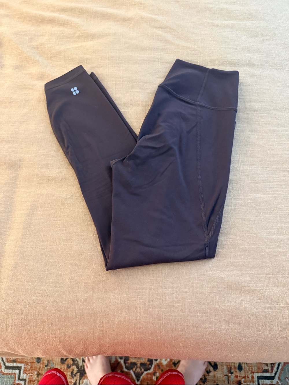 Sweaty Betty Black High-Rise Workout Leggings